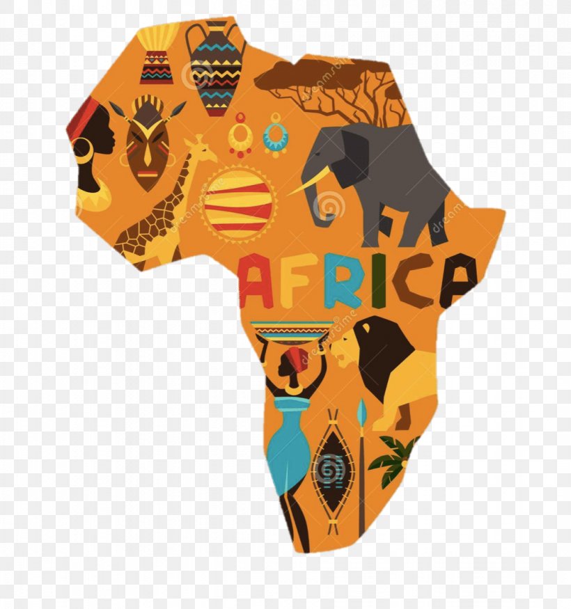 Africa Vector Graphics T-shirt Illustration Stock Photography, PNG, 1054x1125px, Africa, Orange, Royaltyfree, Shirt, Sleeve Download Free