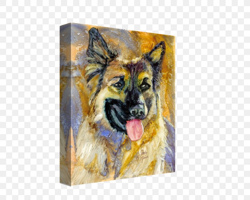 German Shepherd Dog Breed Dachshund Watercolor Painting, PNG, 500x656px, German Shepherd, Acrylic Paint, Animal, Animal Shelter, Breed Download Free