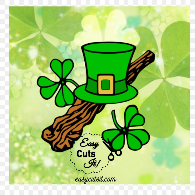 Saint Patrick's Day Shamrock Leprechaun Clip Art, PNG, 864x864px, Saint Patrick S Day, Clover, Fictional Character, Flora, Flowering Plant Download Free