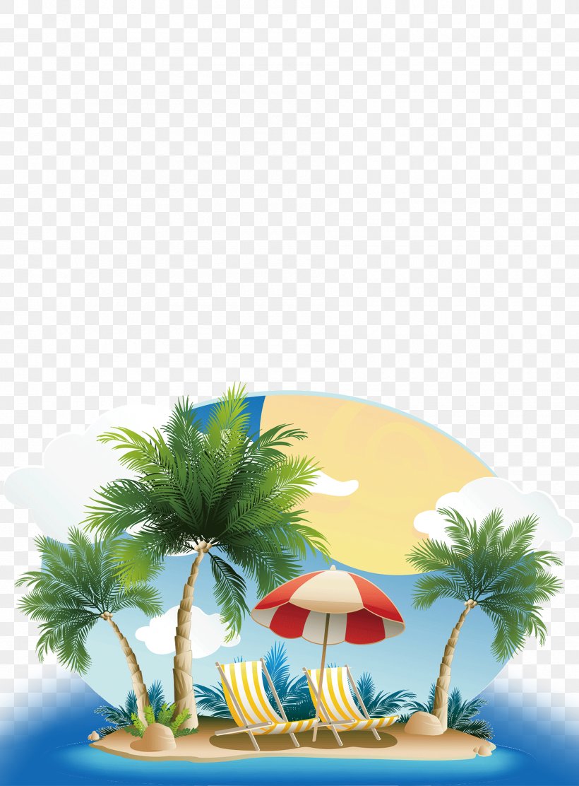 Save. uploaded this Seaside Vacation - Beach Clip Art PNG PNG image on May ...