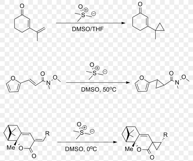 Cyclopropanation Organic Chemistry Wikipedia /m/02csf, PNG, 800x684px, Cyclopropanation, Area, Auto Part, Black And White, Chemical Reaction Download Free
