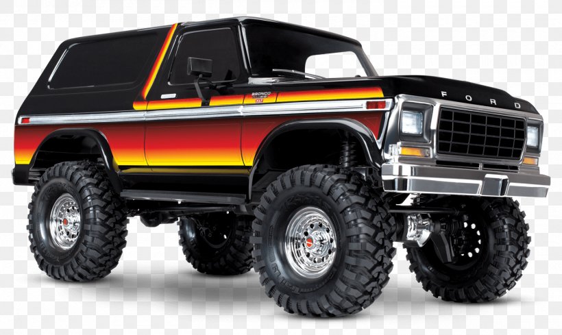 Ford Bronco Radio-controlled Car Traxxas TRX-4 Scale And Trail Crawler Ford Ranger, PNG, 1500x896px, Ford Bronco, Automotive Exterior, Automotive Tire, Automotive Wheel System, Brand Download Free