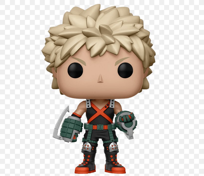 Funko Katsuki Bakugou Action & Toy Figures My Hero Academia, PNG, 709x709px, Watercolor, Cartoon, Flower, Frame, Heart Download Free