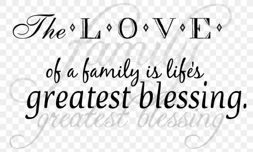 Love Brand Quotation Family Clip Art, PNG, 1000x600px, Love, Area, Black And White, Blessing, Brand Download Free