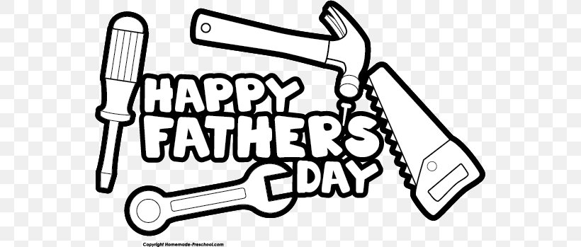 Father's Day Black And White Clip Art, PNG, 551x349px, Father, Area, Black And White, Blog, Brand Download Free