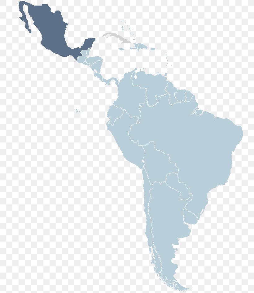 Latin America South America Blank Map World Map, PNG, 750x946px, Latin America, Americas, Blank Map, Geography, Language Download Free