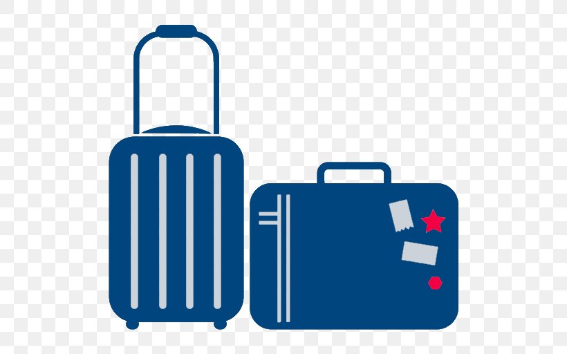 Baggage Clip Art Travel, PNG, 512x512px, Baggage, Area, Bag, Blue, Brand Download Free