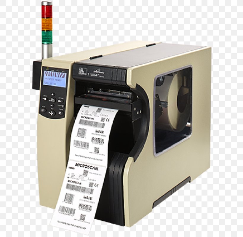 Printer Printing Label Barcode Manufacturing, PNG, 800x800px, Printer, Barcode, Barcode Printer, Electronic Device, Hardware Download Free