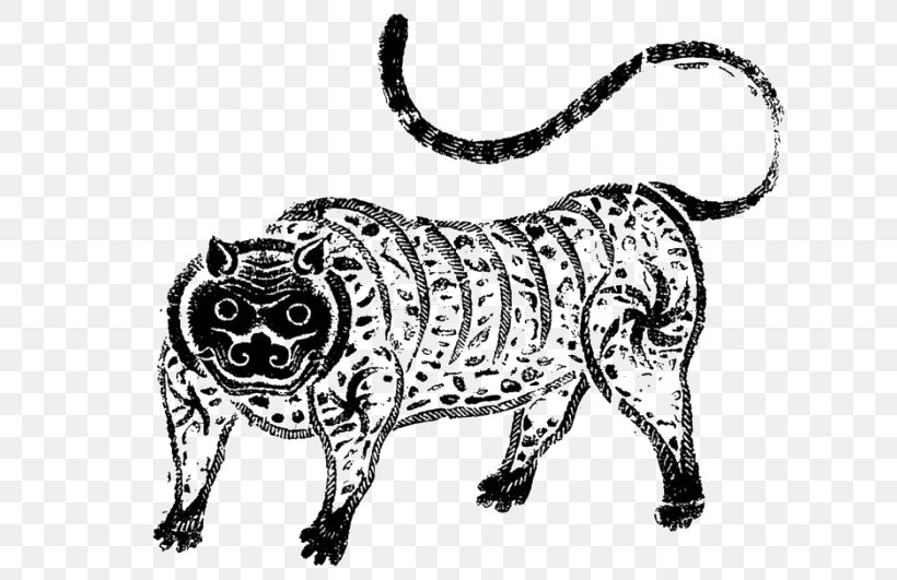 Pug Tiger French Bulldog Cheetah Cat, PNG, 700x531px, Tiger, Animal, Art, Big Cats, Black Download Free