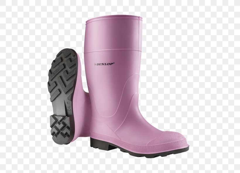 Steel-toe Boot Shoe Dunlop Tyres Pink, PNG, 590x590px, Boot, Bunzl Processor Division, Dunlop Tyres, Foot, Footwear Download Free
