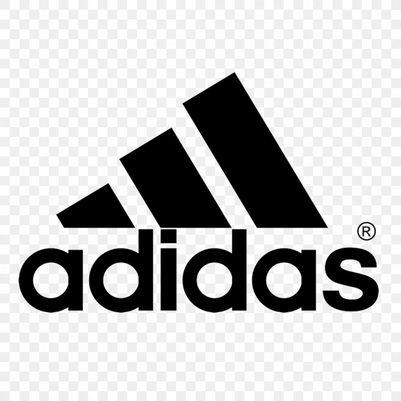 Adidas Logo Swoosh Clothing Brand, PNG, 1000x1000px, Adidas, Adidas Originals, Adidas Outlet Store, Black And White, Brand Download Free