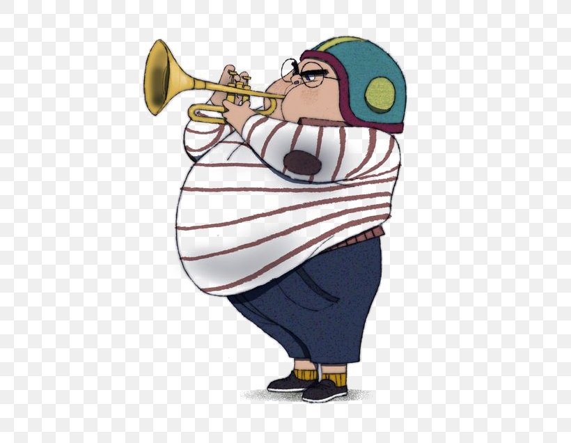 Cartoon Trombone Trumpet Brass Instrument Trumpeter, PNG, 532x636px, Cartoon, Brass Instrument, Bugle, Musical Instrument, Trombone Download Free