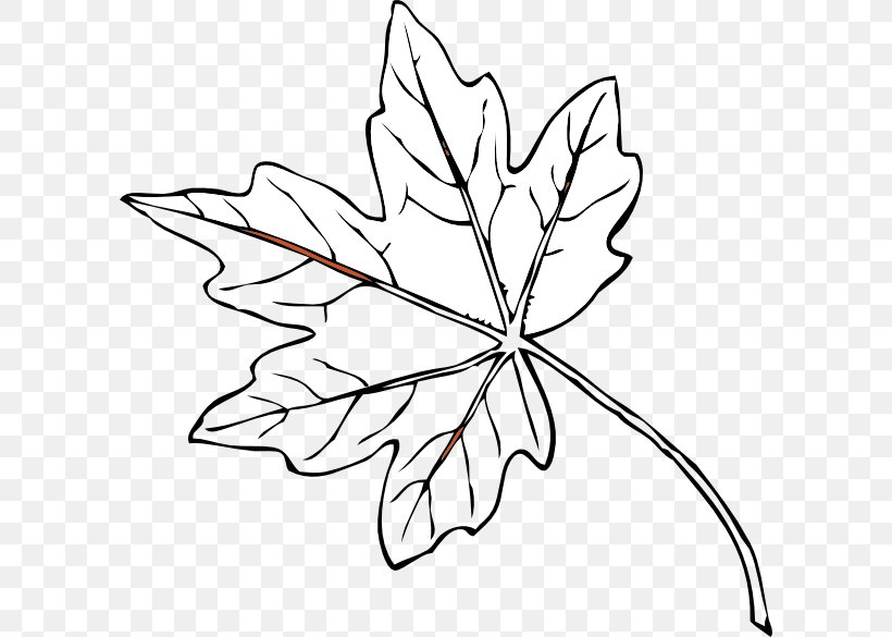 Maple Leaf Yellow Autumn Leaf Color Clip Art, PNG, 600x585px, Maple Leaf, Area, Autumn, Autumn Leaf Color, Black And White Download Free