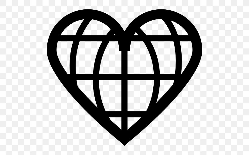 World Globe Earth Clip Art, PNG, 512x512px, World, Area, Black And White, Earth, Earth Symbol Download Free
