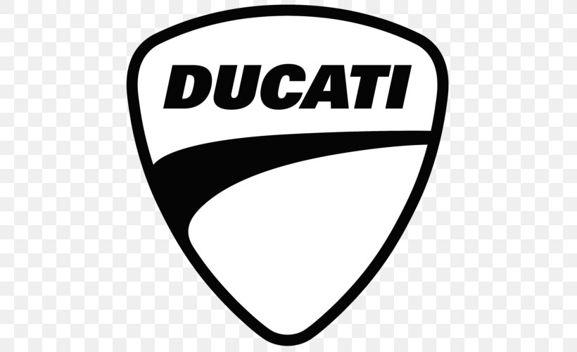 Ducati Monster 696 Motorcycle Logo, PNG, 500x500px, Ducati, Area, Black, Black And White, Brand Download Free