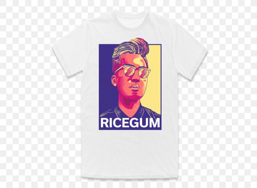 RiceGum T-shirt Clothing Hoodie, PNG, 600x600px, Ricegum, Active Shirt, Art, Brand, Clothing Download Free