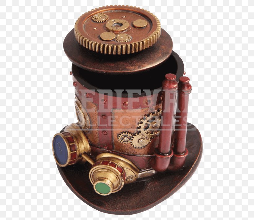 Steampunk Top Hat Hat Box Fantasy, PNG, 708x708px, Steampunk, Box, Casket, Clothes Shop, Clothing Download Free