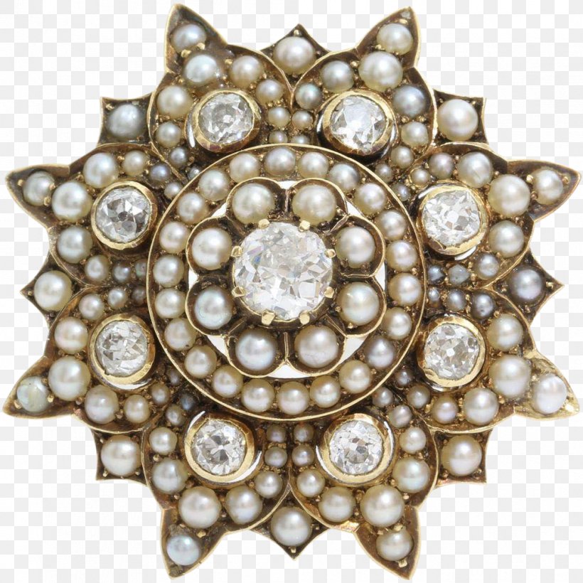 Brooch Jewellery Gold Gemstone Pearl, PNG, 1008x1008px, Brooch, Antique, Ascot Tie, Body Jewellery, Body Jewelry Download Free