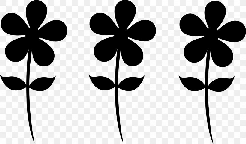 Clip Art Image Flower Illustration Silhouette, PNG, 1600x939px, Flower, Art, Black, Blackandwhite, Cartoon Download Free