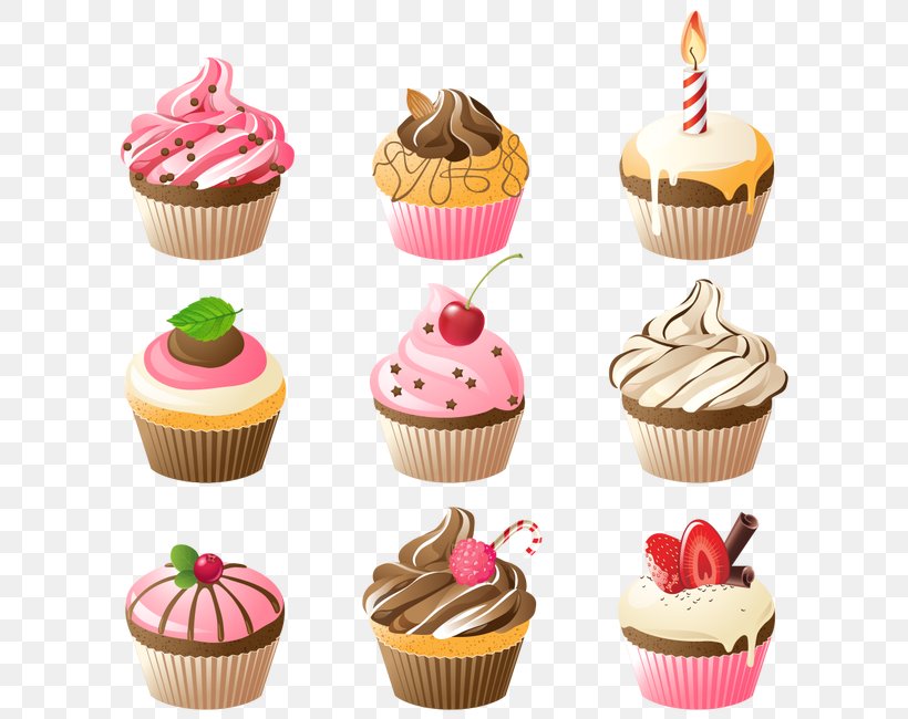 Cupcake Muffin Royalty-free Clip Art, PNG, 650x650px, Cupcake, Baking, Buttercream, Cake, Cake Decorating Download Free