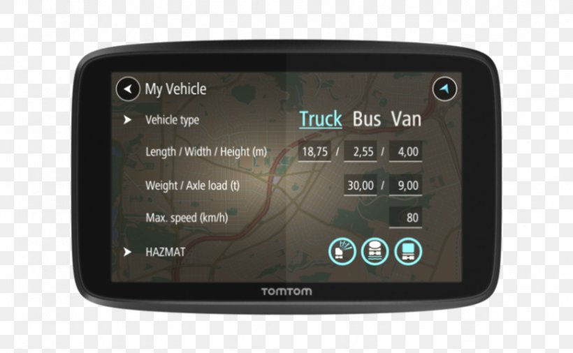 GPS Navigation Systems Car Truck TomTom, PNG, 825x510px, Gps Navigation Systems, Automotive Navigation System, Car, Electronic Device, Electronics Download Free