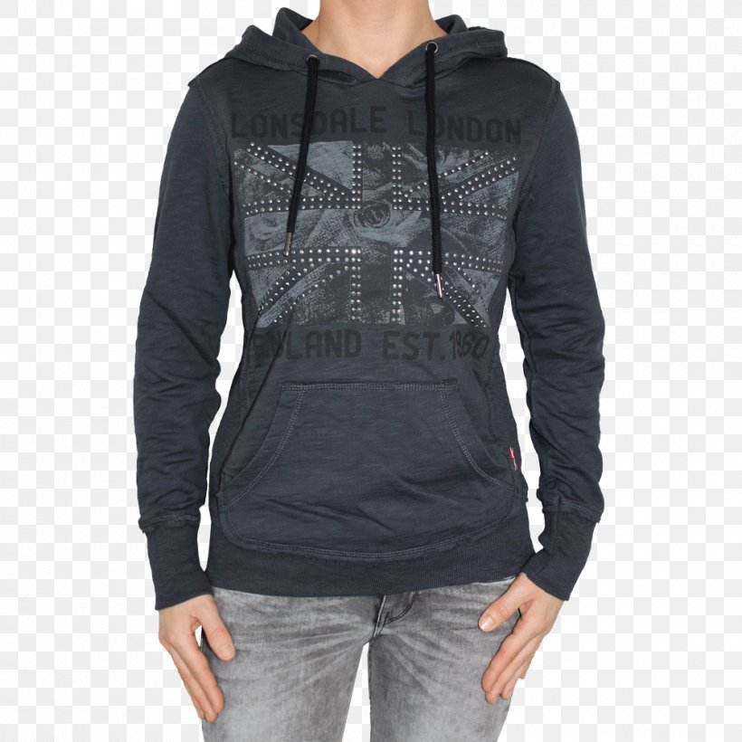 Hoodie Long-sleeved T-shirt, PNG, 1000x1000px, Hoodie, Black, Black M, Bluza, Hood Download Free