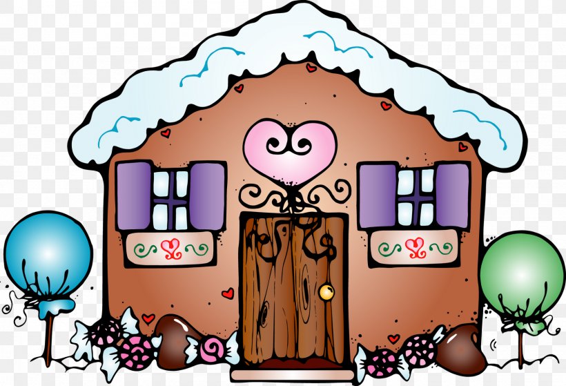 Cartoon Gingerbread House, PNG, 1600x1091px, Watercolor, Cartoon, Flower, Frame, Heart Download Free