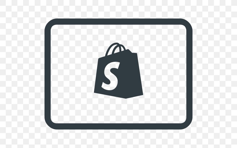 Shopify E-commerce Logo Inventory Management Software, PNG, 512x512px, Shopify, Area, Brand, Customer Service, Ecommerce Download Free