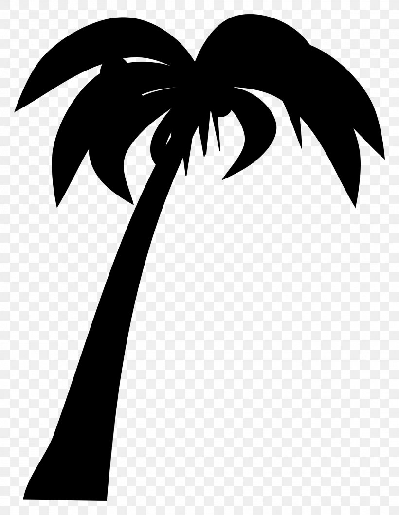 Tree Arecaceae Silhouette Suman Coconut, PNG, 1858x2400px, Tree, Arecaceae, Arecales, Black And White, Branch Download Free