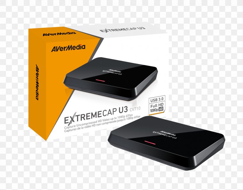 AVerMedia CV710 ExtremeCap U3 Video Capture 1080p TV Tuner Cards & Adapters Uncompressed Video, PNG, 1848x1450px, Video Capture, Avermedia Game Capture Hd Ii, Avermedia Technologies, Computer, Data Storage Device Download Free