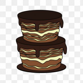 Chocolate Cake Illustration Pastry PNG