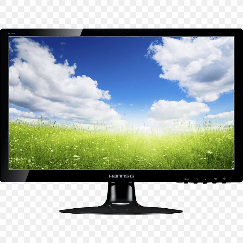 Computer Monitor LED-backlit LCD Interlaced Video 1080p Digital Visual ...