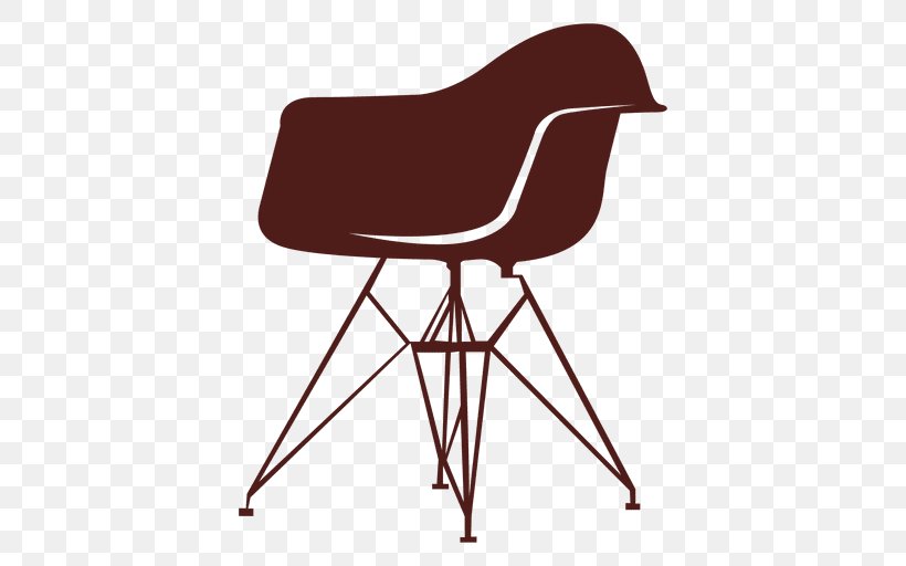 Eames Lounge Chair Clip Art Design, PNG, 512x512px, Chair, Charles And Ray Eames, Designer, Eames Aluminum Group, Eames Lounge Chair Download Free