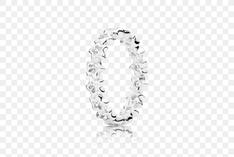 Pandora Cubic Zirconia Jewellery Ring Sterling Silver, PNG, 550x550px, Pandora, Body Jewelry, Bracelet, Brilliant, Charm Bracelet Download Free
