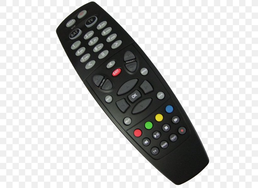 Remote Controls Dreambox Dream Multimedia RC-10 Remote Control Telefunken Television PNG