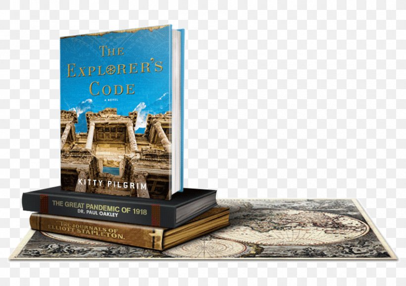 The Explorer's Code: A Novel Hardcover Book Kitty Pilgrim, PNG, 850x599px, Hardcover, Book, Memorial Download Free