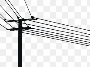 Powerline - Wall Decal Utility Pole Sticker PNG