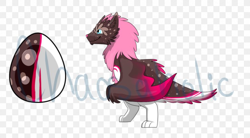 Cartoon Pink M, PNG, 1024x569px, Cartoon, Fictional Character, Legendary Creature, Magenta, Mythical Creature Download Free