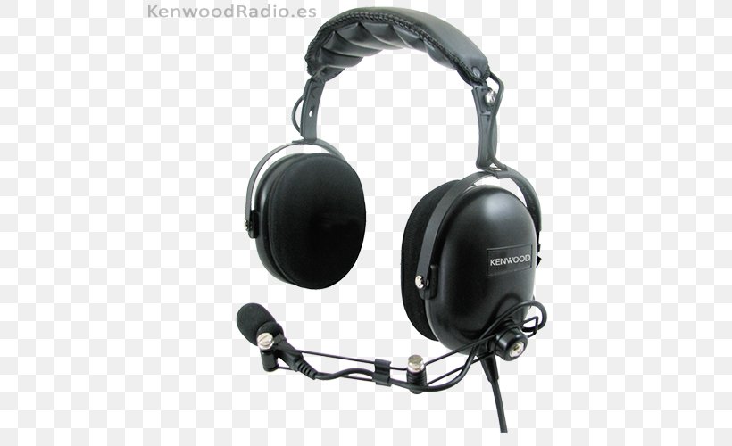 Microphone Kenwood Electronics KHS-10-OH Hearing Protection Headphones Headset Loudspeaker, PNG, 500x500px, Microphone, Audio, Audio Equipment, Electronic Device, Electronics Download Free