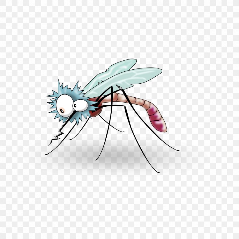 Mosquito Insect Clip Art, PNG, 2400x2400px, Mosquito, Animal, Arthropod, Cartoon, Fly Download Free