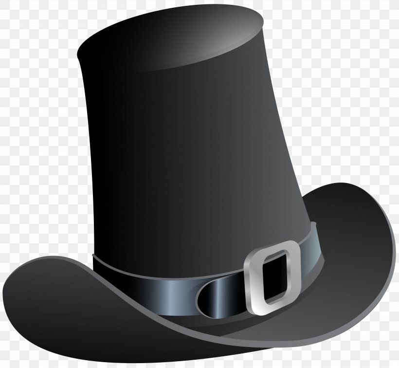 Pilgrim's Hat Thanksgiving Clip Art, PNG, 8000x7376px, Hat, Cap, Cylinder, Headgear, Pilgrim Download Free