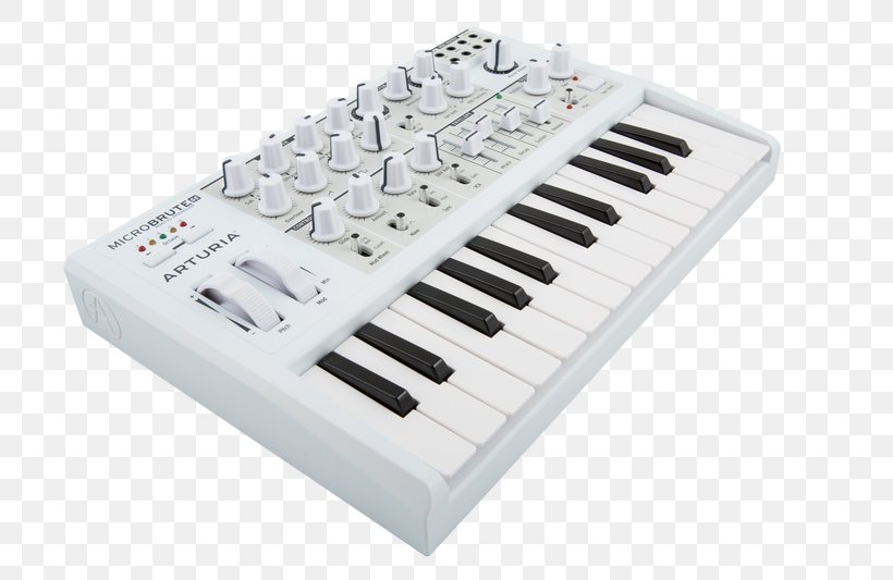 Digital Piano Arturia MiniBrute Sound Synthesizers Analog Synthesizer Musical Keyboard, PNG, 800x533px, Digital Piano, Analog Signal, Analog Synthesizer, Arturia, Arturia Minibrute Download Free