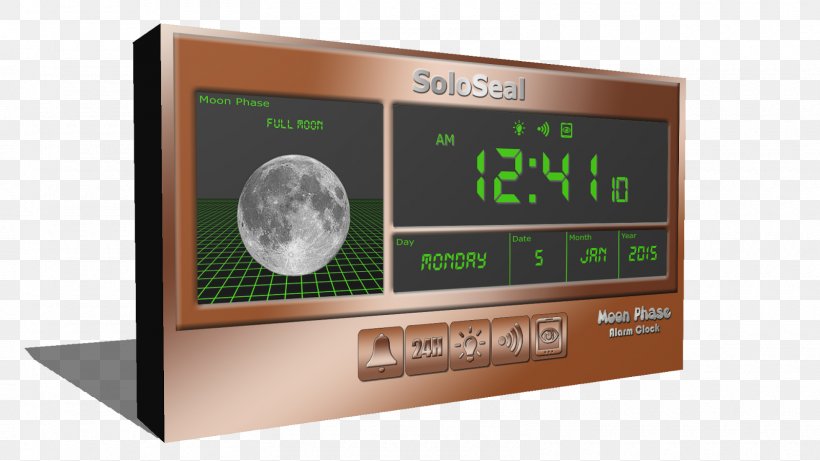 Lunar Phase Full Moon Alarm Clocks, PNG, 1600x900px, Lunar Phase, Alarm Clocks, Android, Android Version History, Clock Download Free