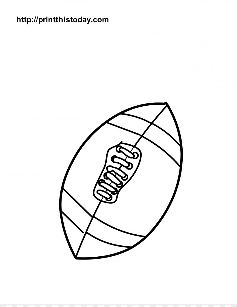 American Football Coloring Book Drawing, PNG, 2550x3300px, American Football, Area, Ball, Black And White, Coloring Book Download Free