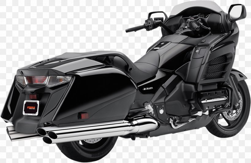 Exhaust System Honda Gold Wing GL1800 Car, PNG, 1200x783px, Exhaust System, Automotive Exhaust, Automotive Exterior, Automotive Wheel System, Bobber Download Free