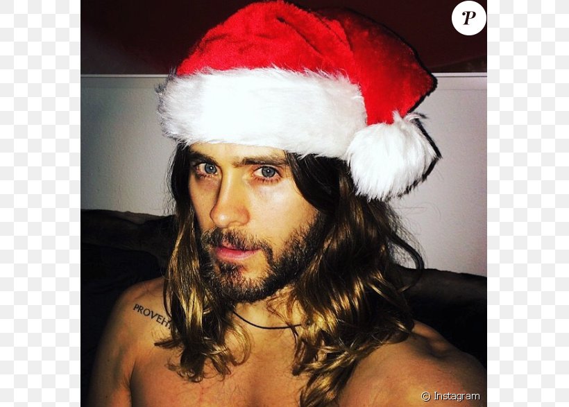 Jared Leto Santa Claus Joker Suicide Squad Christmas, PNG, 675x587px, Jared Leto, Actor, Beard, Celebrity, Christmas Download Free