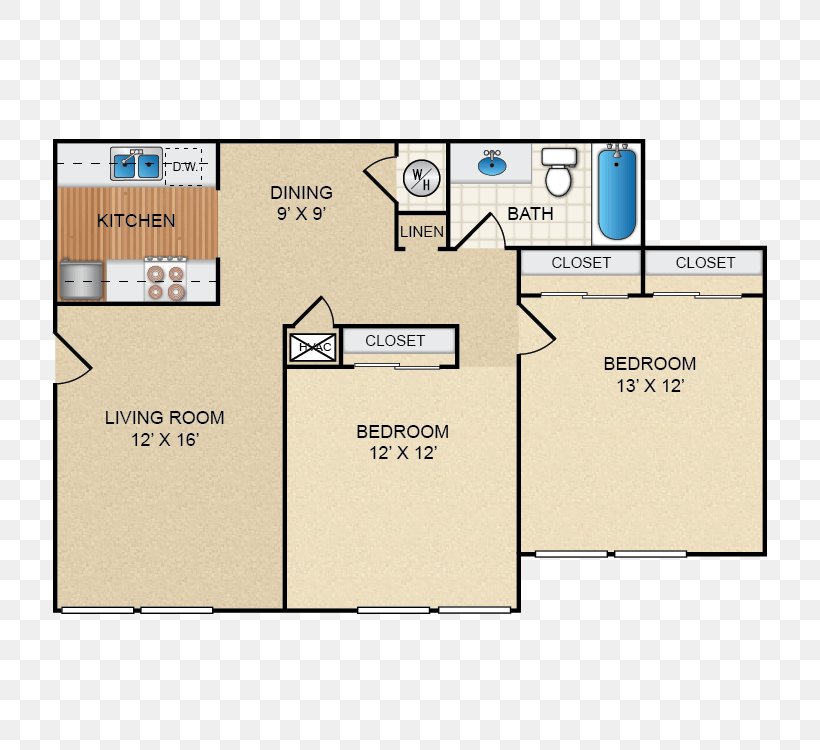 Floor Plan House Bedroom Bathroom, PNG, 750x750px, Floor Plan, Apartment, Bathroom, Baths, Bed Download Free