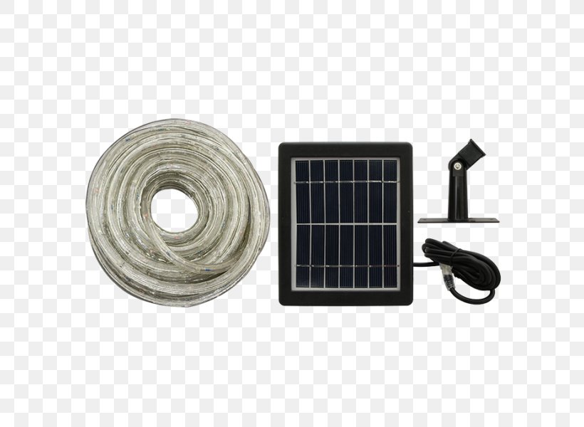 Battery Charger Rope Light Solar Power, PNG, 600x600px, Battery Charger, Hardware, Rope Light, Solar Power Download Free