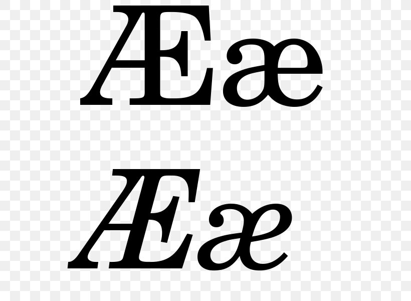 Æ Letter Danish And Norwegian Alphabet New York City, PNG, 600x600px, Letter, American Eagle Outfitters, Area, Black, Black And White Download Free
