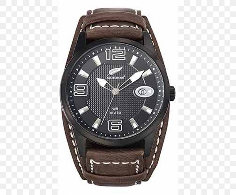 Watch Strap New Zealand National Rugby Union Team Bracelet, PNG, 680x680px, Watch, Bracelet, Brand, Brown, Clothing Download Free